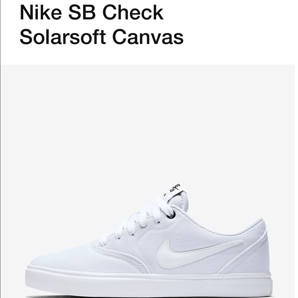 NEW Nike SB Check Solarsoft Canvas Women’s Shoe